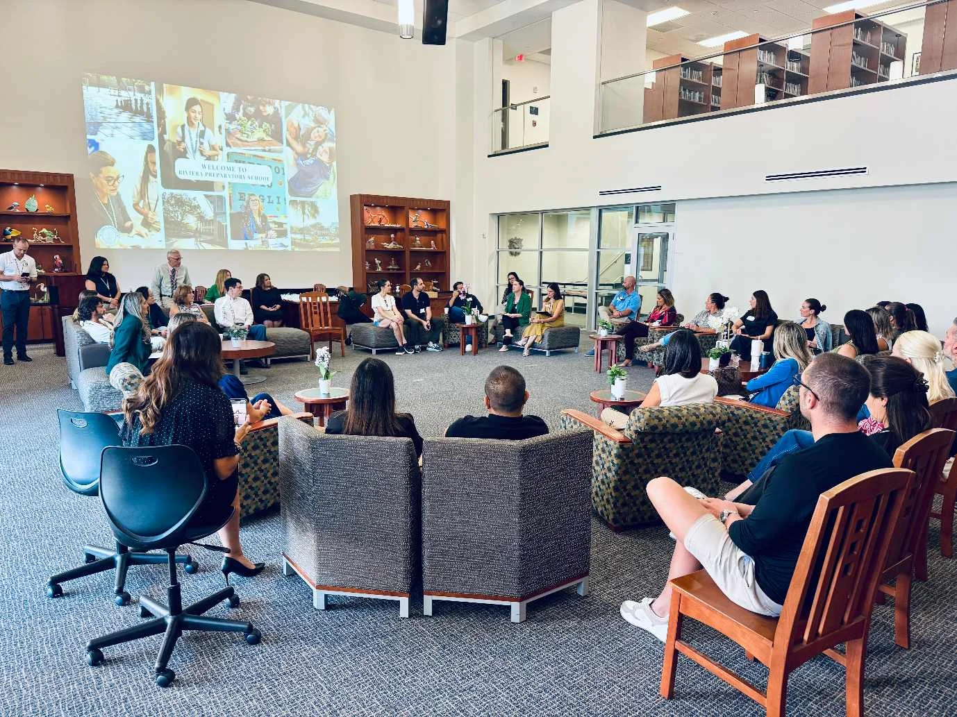 Coffee chat with 5th grade families